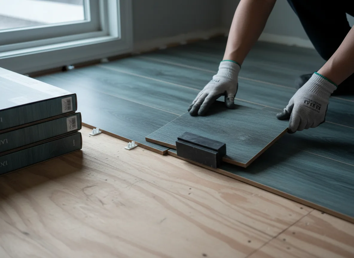 Luxury Vinyl Plank Installation company in Latham, IL